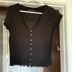 American Eagle button up T-Shirt